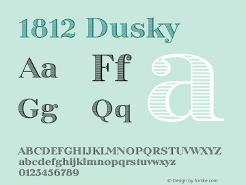 1812-Dusky 001.000图片样张