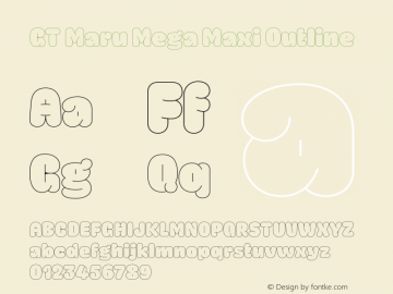 GT Maru Mega Maxi Outline Version 0.038;FEAKit 1.0图片样张