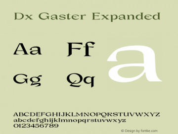 DxGaster-Expanded Version 1.000图片样张