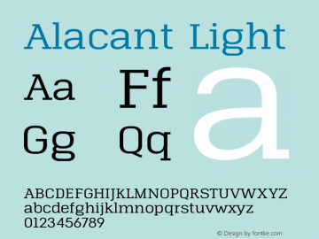 Alacant-Light Version 1.000图片样张