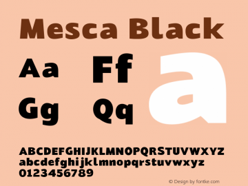 Mesca-Black Version 1.000图片样张