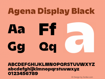 Agena Display Black Version 1.000图片样张