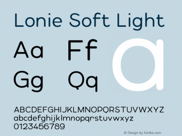 Lonie Soft Light Version 1.000图片样张