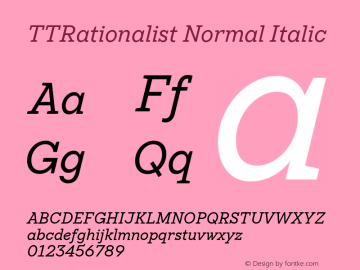 TT Rationalist Normal Italic Version 1.000.22102021TT-Rationalist-Normal-Italic-TTwebKit图片样张