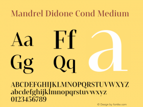 Mandrel Didone Cond Medium Version 1.002图片样张