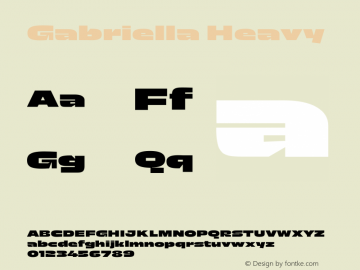 Gabriella Heavy Version 1.002图片样张