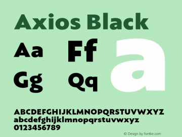 Axios Black Version 1.001图片样张
