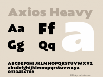 Axios Heavy Version 1.001图片样张