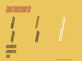 Segment B Condensed Regular Italic Version 1.001;hotconv 1.0.109;makeotfexe 2.5.65596图片样张