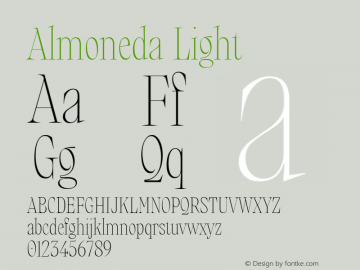 Almoneda Light Version 1.000图片样张