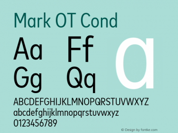 Mark OT Cond Version 7.60图片样张