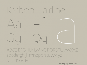 Karbon Hairline Version 1.005图片样张