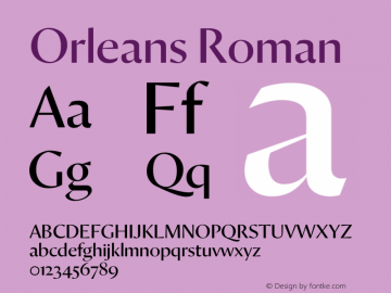 Orleans Roman Version 1.001 | web-TT图片样张