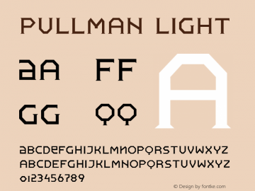 Pullman Light Version 001.000图片样张