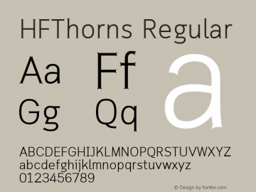 HFThorns Version 1.000图片样张
