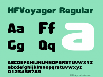 HFVoyager Regular Version 1.01图片样张