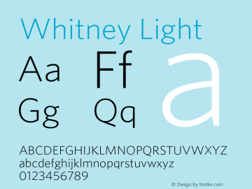 Whitney-Light Version 2.201 Pro (Latin-X)图片样张