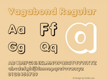 Vagabond Regular Altsys Metamorphosis:12/22/95图片样张