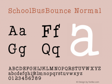 SchoolBusBounce-Normal Version 001.000图片样张