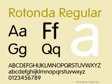 Rotonda-Regular 001.000图片样张