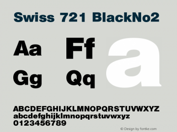 Swiss 721 Black No.2 Version 003.001图片样张