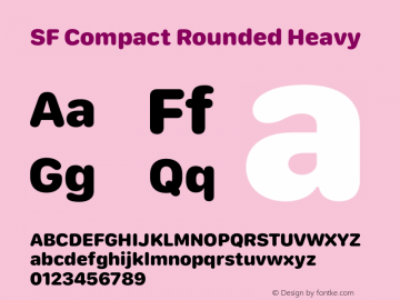 SF Compact Rounded Heavy Version 17.1d1e1图片样张