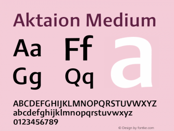 Aktaion Medium Version 1.000图片样张