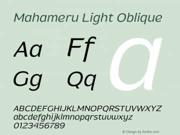 Mahameru Light Oblique Version 1.000;FEAKit 1.0图片样张