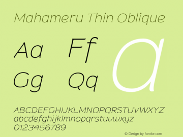 Mahameru Thin Oblique Version 1.000;FEAKit 1.0图片样张