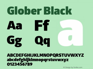 Glober Black Version 1.000图片样张