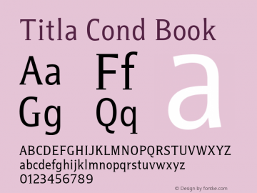 Titla Cond Book Version 1.002图片样张