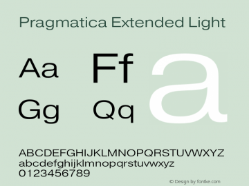Pragmatica Extended Light Version 2.000图片样张