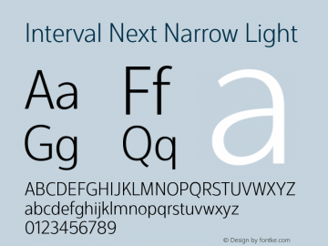 IntervalNextNarrowLi Version 001.000图片样张