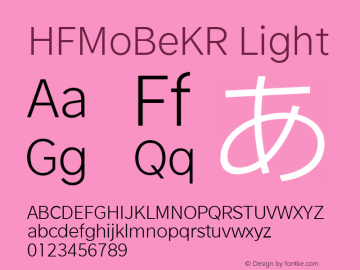 HFMoBeKR Light Version 2.10图片样张