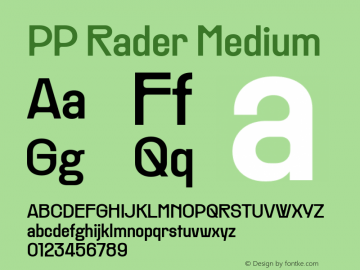 PP Rader Medium Version 1.000图片样张