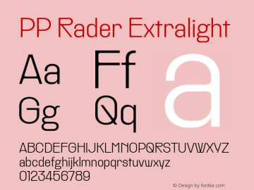 PP Rader Extralight Version 1.000图片样张