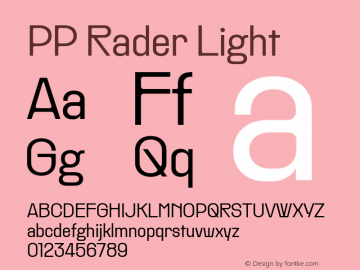 PP Rader Light Version 1.000图片样张