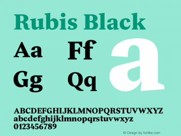 Rubis Black Version 2.000图片样张