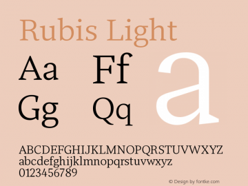 Rubis Light Version 2.000图片样张