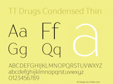 TT Drugs Condensed Thin Version 1.010图片样张