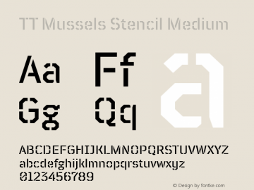 TT Mussels Stencil Medium Version 1.010.17122020图片样张