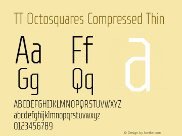 TT Octosquares Compressed Thin 1.000图片样张