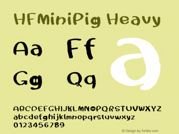 HFMiniPig Heavy Version 2.000图片样张