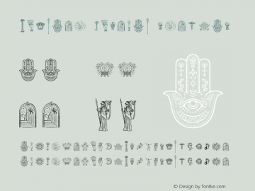 MistageDingbat Version 1.000图片样张