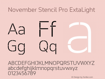 November Stencil Pro ExLt 001.000图片样张