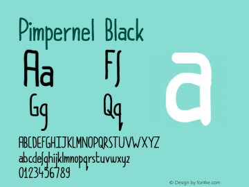 Pimpernel-Black Version 1.000图片样张