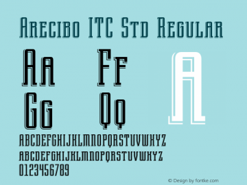 AreciboITCStd Version 1.000;PS 001.000;hotconv 1.0.38图片样张