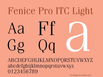 FeniceProITC-Light Version 3.000 Build 1000图片样张