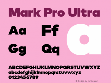 Mark Pro Ultra Version 7.60图片样张