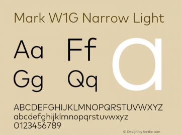 Mark W1G Narrow Light Version 1.00, build 8, g2.6.4 b1272, s3图片样张